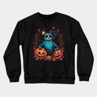 Sloth Halloween Crewneck Sweatshirt